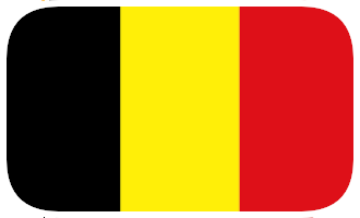 Flag for Belgium