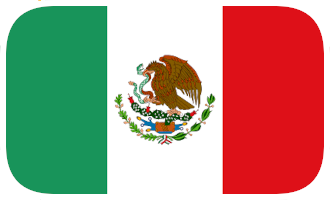 Flag for Mexico