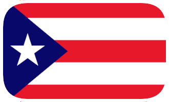 Flag for Puerto Rico