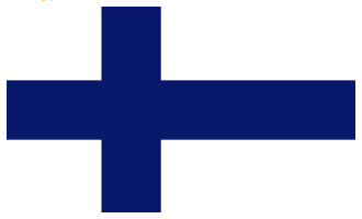 Flag for Finland