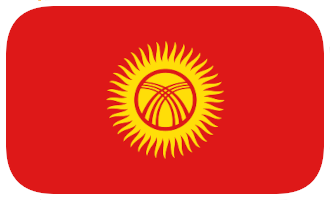 Flag for Kyrgyzstan