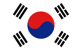 Flag for Korea