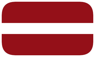 Flag for Latvia