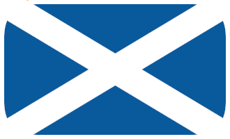 Flag for Scotland